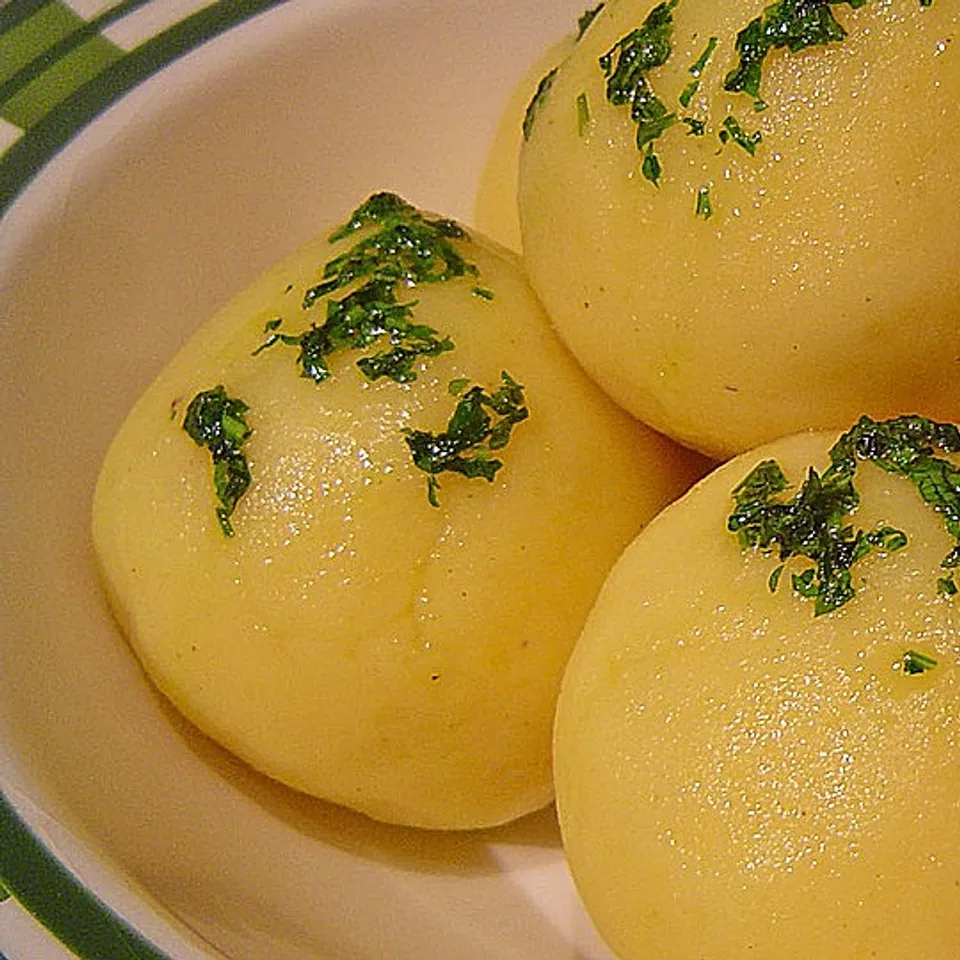 Gekochte Kartoffelknödel Spessarter Art