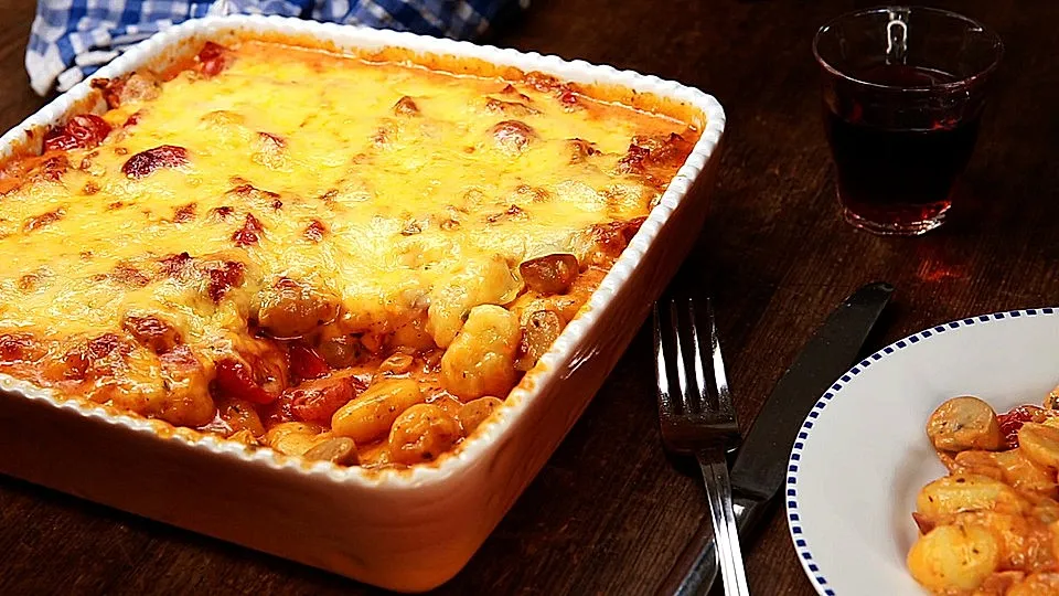 Gnocchi-Auflauf