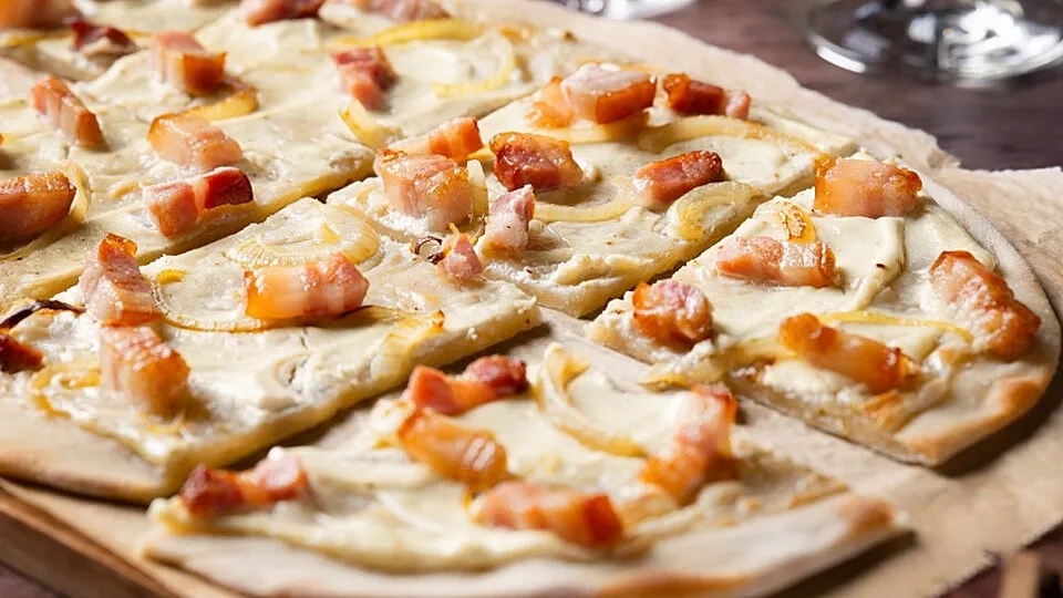 Einfacher Flammkuchen – selber machen