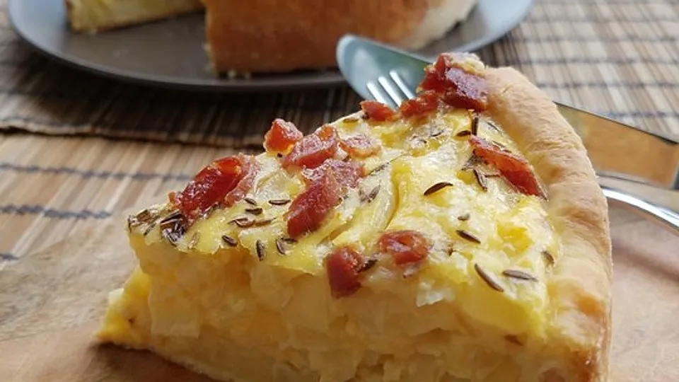 Schwäbischer Zwiebelkuchen