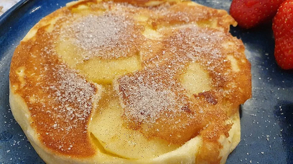 Dicke Obst-Pfannkuchen