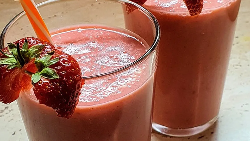 Himbeer-Orangen-Smoothie
