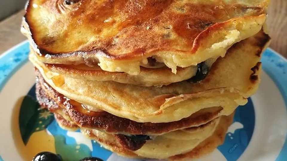 Blaubeerpfannkuchen von Mausase