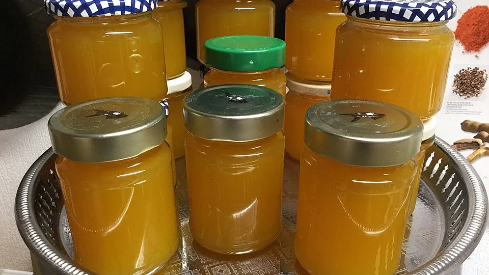 Holunderblüten-Orangenmarmelade