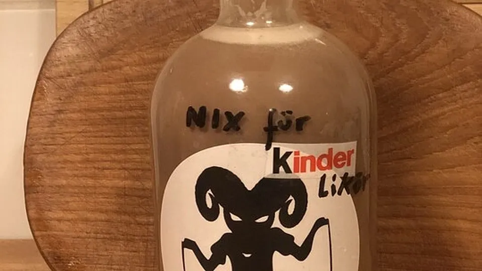 Kinderschokoladen-Likör ohne Ei
