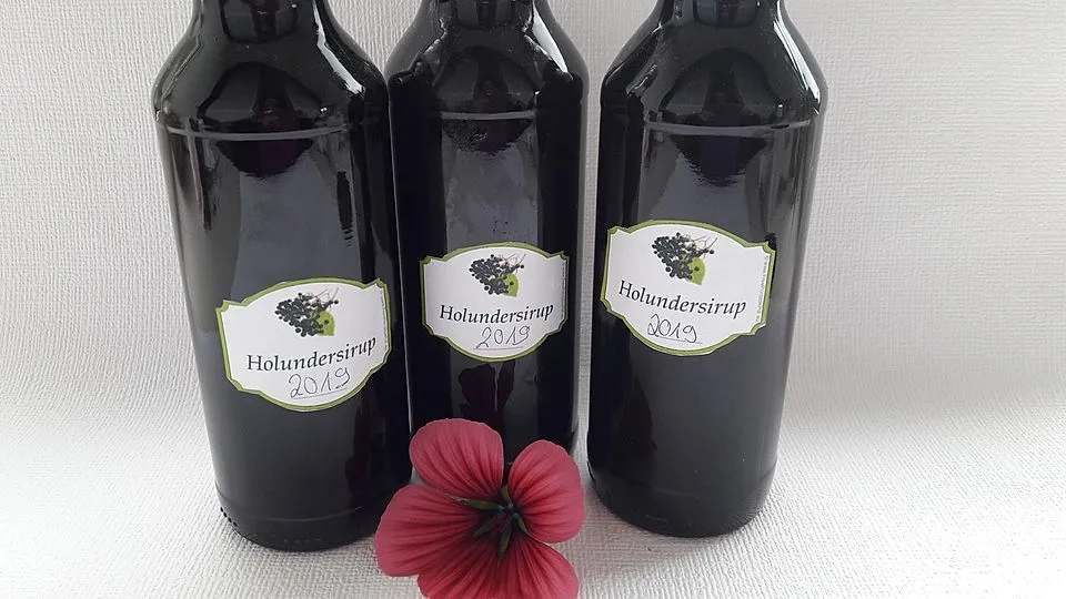 Holunderbeerensirup