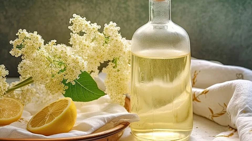 Holunderblütensirup