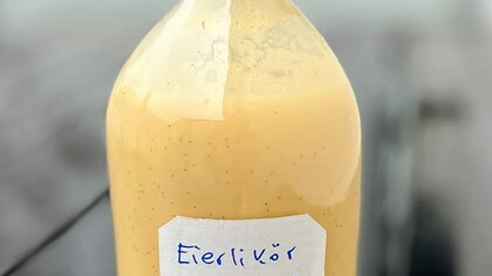 Eierlikör, Rezept meiner Oma