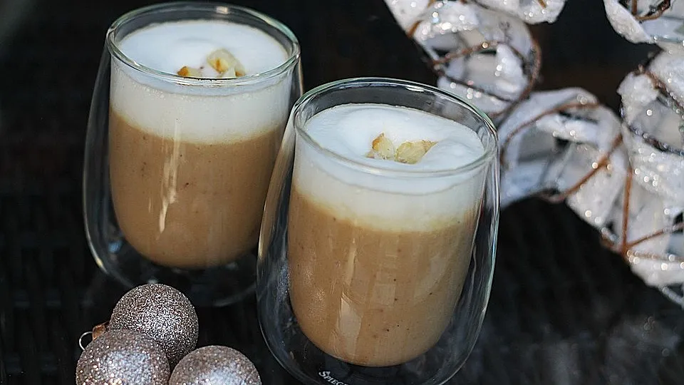 Maronensuppe mit Weißwein und Zimtnote